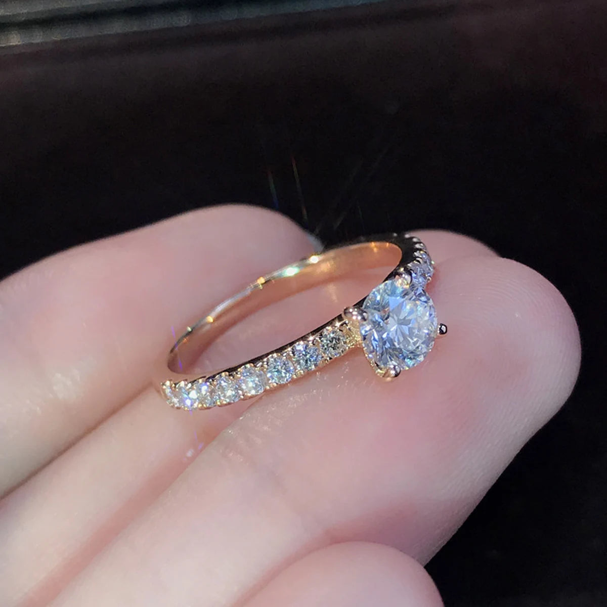 Brilliant Promise Ring
