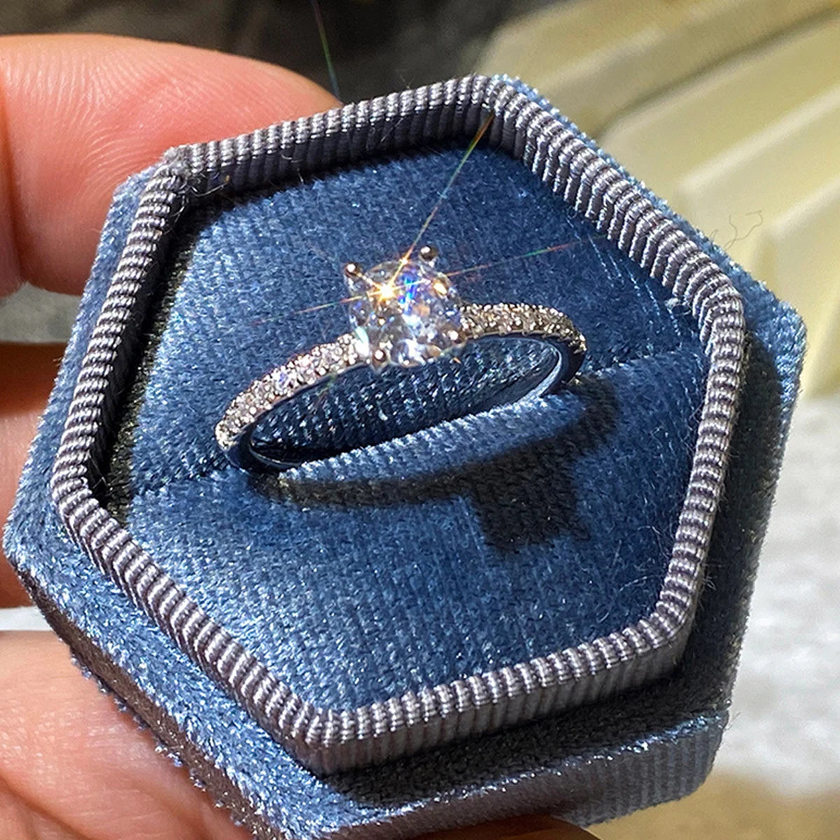 Brilliant Promise Ring